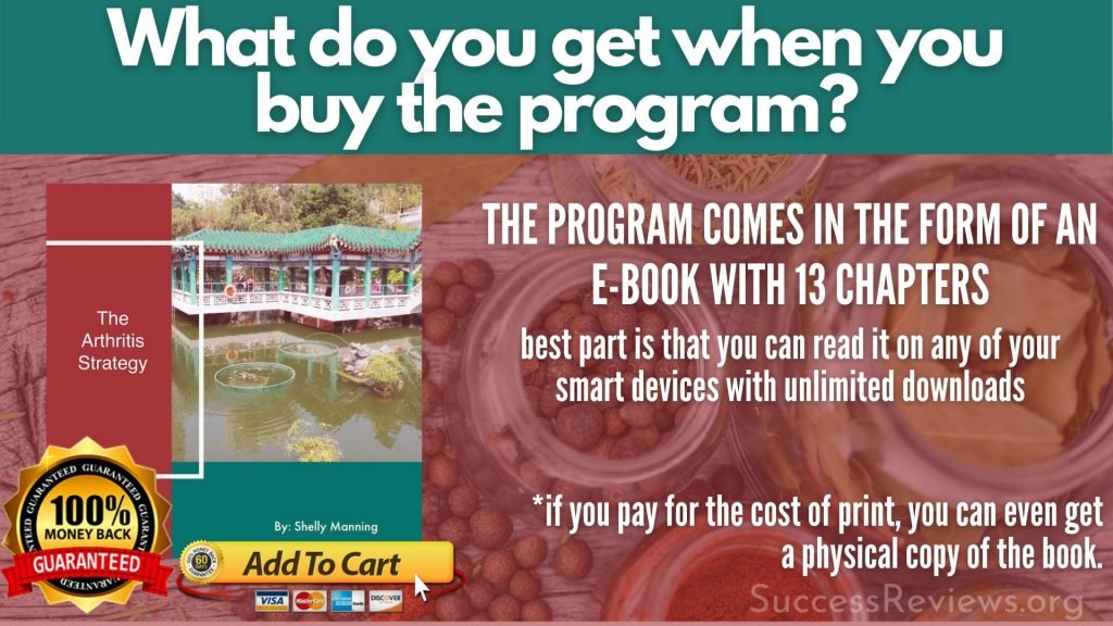 The Arthritis Strategy What do you get when you buy the program?