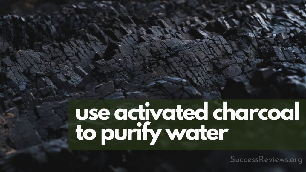 The Lost Ways 2 use activated charcoal to purify water