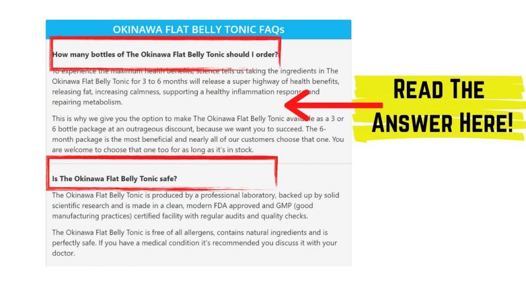 Okinawa Flat Belly Tonic Read The Answer Here