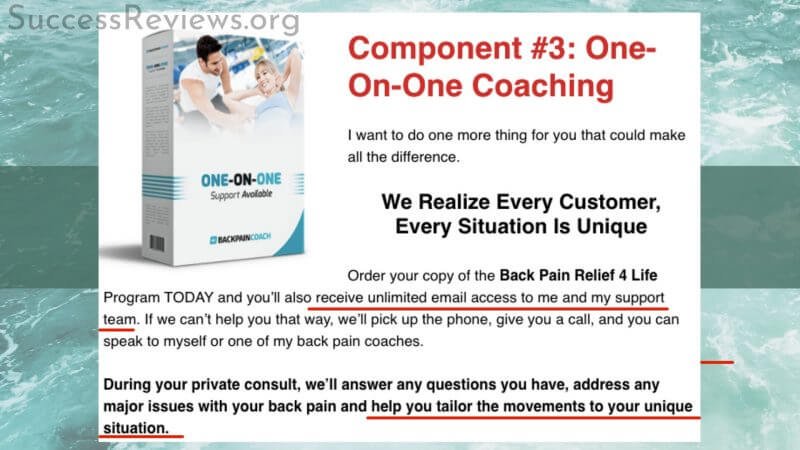 Back Pain Relief 4 Life Component 3