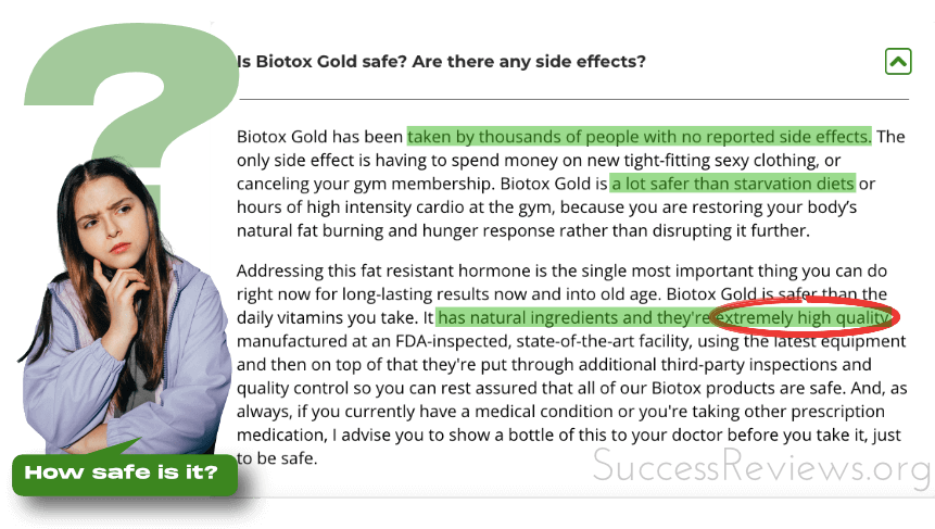 Biotox Gold What Are The Side Effects?