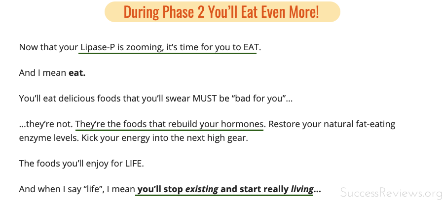 Eat the Fat off Phase 2