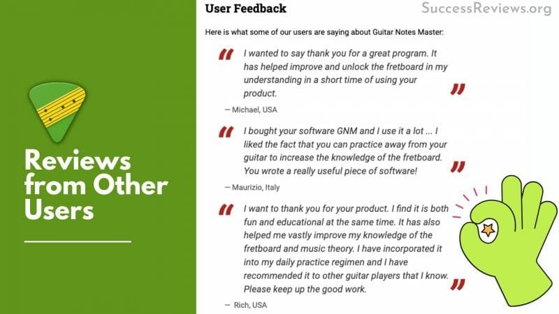 Guitar Notes Master User Feedback