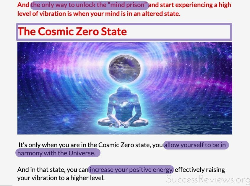 Manifestation Code System The Cosmic Zero State