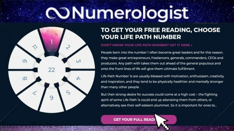 Numerologist Free Life Path