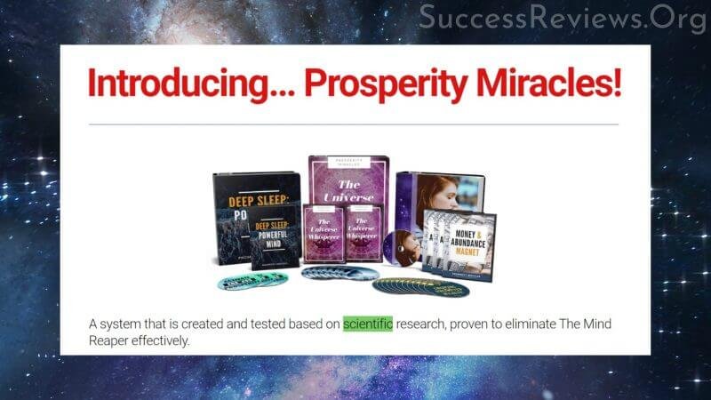 Prosperity Miracles Product Package