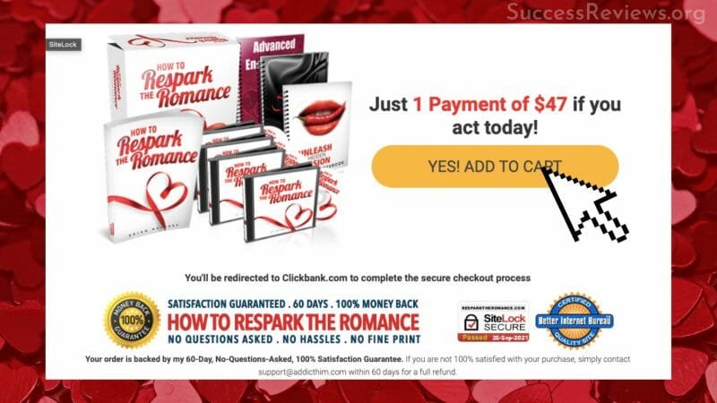 Respark the Romance Add to Cart