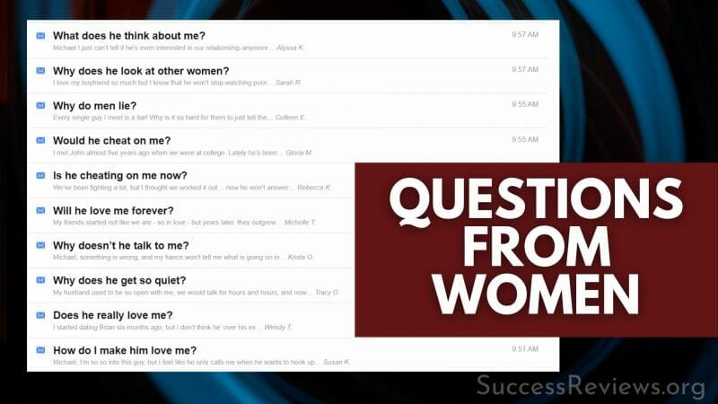 Secret Survey questions from women