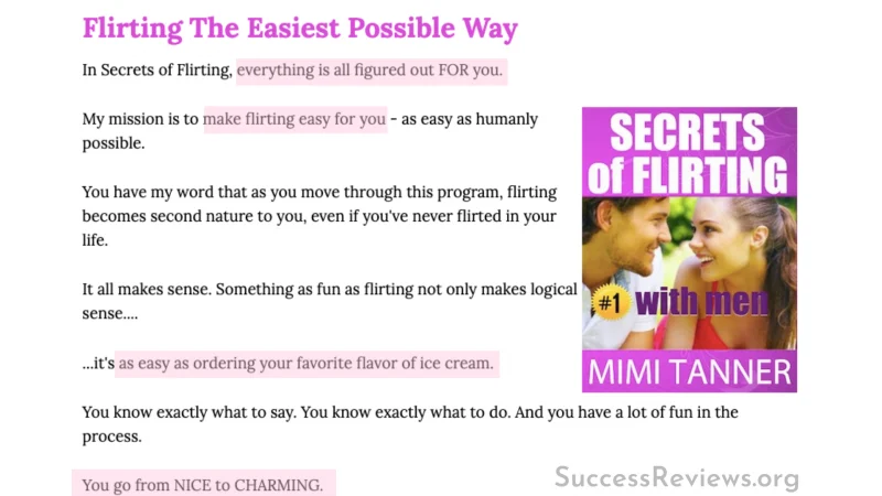 Secrets of Flirting With Men Flirting Made Easy