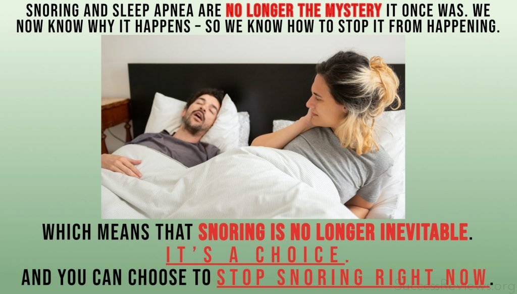 Stop Snoring Exercise Program Snoring and Sleep apnea are no longer a mystery