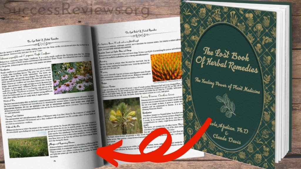 The Lost Book of Herbal Remedies Product Feature