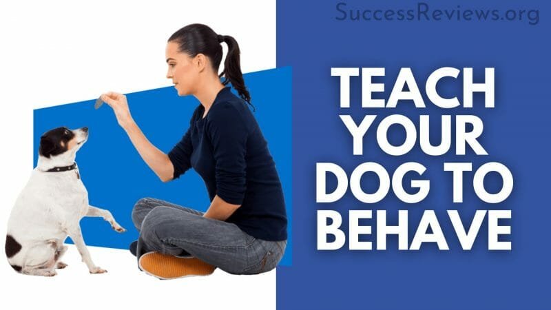 The Online Dog Trainer teach your dog to behave