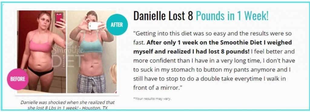 The Smoothie Diet Client Testimonials