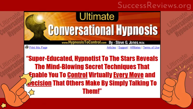 Ultimate Conversational Hypnosis The Good News