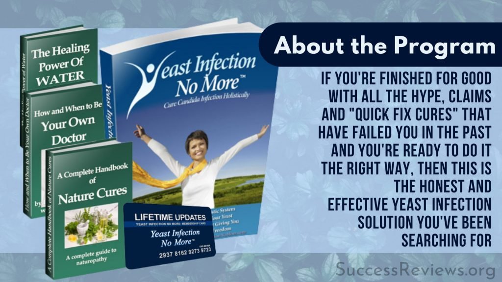 Yeast Infection No More About the Program