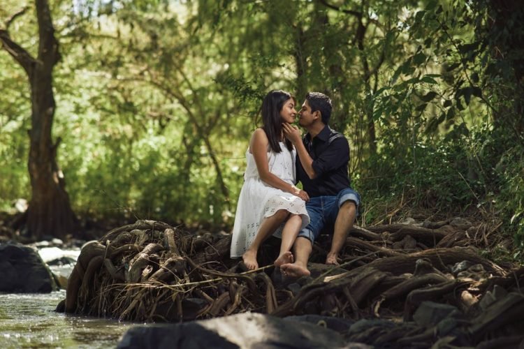 couple in nature