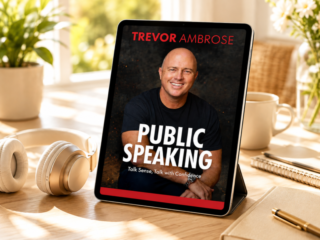 Trevor Ambrose 21-day online course for overcoming fear of public speaking with CBT techniques