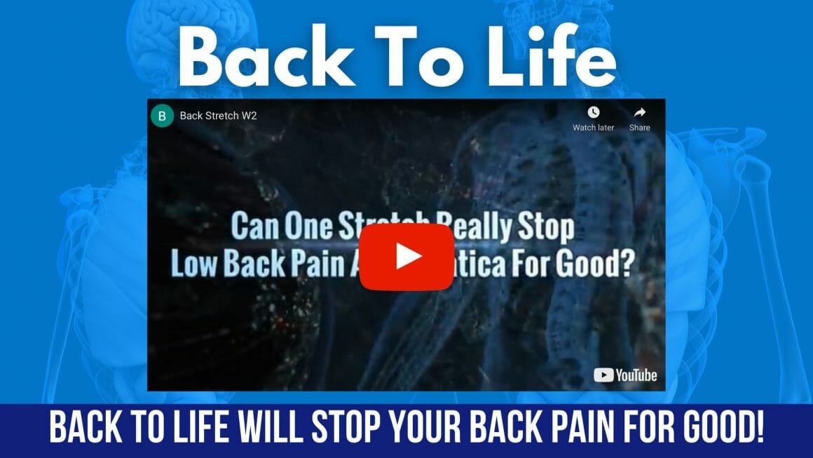 Back to Life Back to Life Stop your Back Pain Now